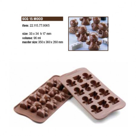 EASY CHOC - MOOD OMINI - 33x34 - h 17 mm - Tot. 96 ml