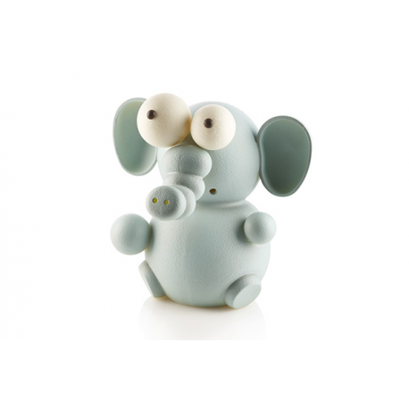 KIT EFFY - SET 5 STAMPI TERMOFORMATI PER CIOCCOLATO (per la realizzazione di un soggetto 3D in cioccolato a forma di elefante)