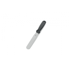 SPATOLA INOX CON MANICO IN PLASTICA 28cm (Lama in acciaio inox 15,5cm)