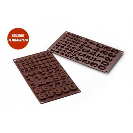 STAMPO IN SILICONE - CHOCO 123