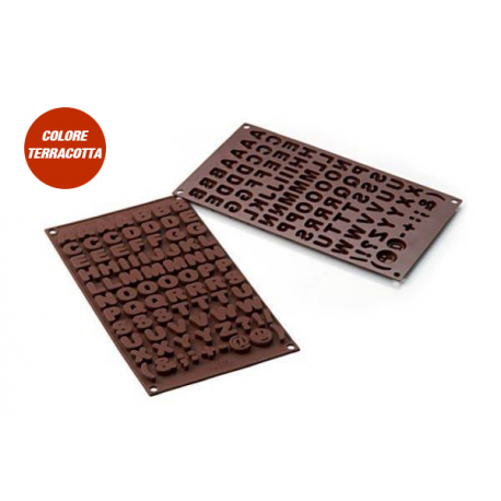 STAMPO IN SILICONE - CHOCO ABC