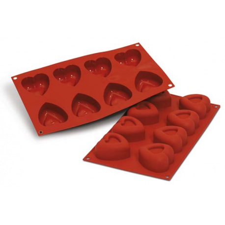 STAMPO IN SILICONE Silikomart - CUORI PASSION