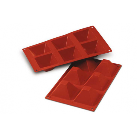 STAMPO IN SILICONE Silikomart - PIRAMIDI GRANDI