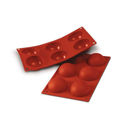 STAMPO IN SILICONE Silikomart - SEMISFERE GRANDI