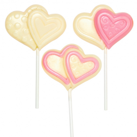 LOLLIPOP MOLD "CUORI LOVE" - Stampo per caramelle, cioccolatini e lecca lecca