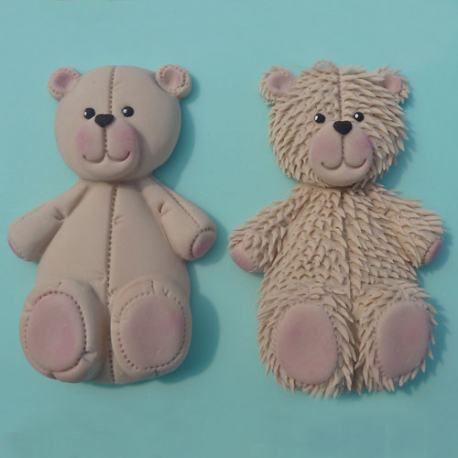 MOLD KAREN DAVIES - STAMPO IN SILICONE ORSETTO TEDDY BEAR