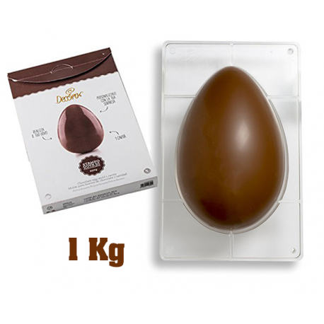 STAMPO UOVA IN POLICARBONATO 1000gr- 1 CAVITA' da 33 x 21,5 cm