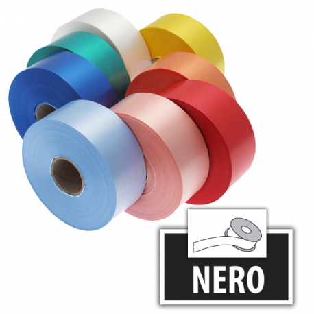 BOBINA NASTRO NERO 100mt x 5cm