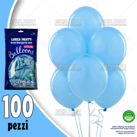 PALLONCINI AZZURRI - Pz.100 - ø cm.30