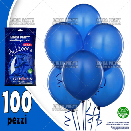 PALLONCINI BLU PASTELLO - Pz.100 - ø cm.30