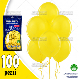 PALLONCINI GIALLO LIMONE - Pz.100 - ø cm.30