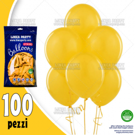 PALLONCINI GIALLO SOLE - Pz.100 - ø cm.30