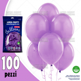 PALLONCINI LILLA - Pz.100 - ø cm.30