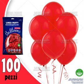 PALLONCINI ROSSI - Pz.100 - ø cm.30