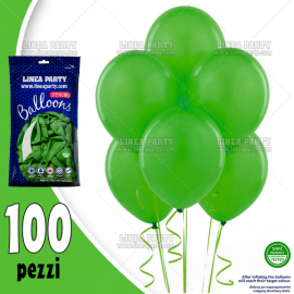 PALLONCINI VERDE CHIARO - Pz.100 - ø cm.30