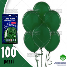 PALLONCINI VERDE FORESTA - Pz.100 - ø cm.30