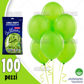 PALLONCINI VERDE MELA - Pz.100 - ø cm.30