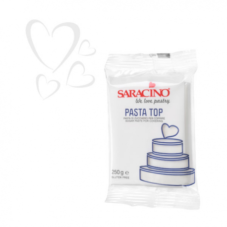PASTA DI ZUCCHERO Saracino TOP BIANCA - Da copertura - 250g