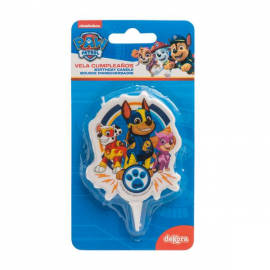 CANDELINA PER TORTA PAW PATROL - 7,5 cm