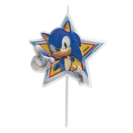 CANDELINA PER TORTA SONIC - 7,5 cm