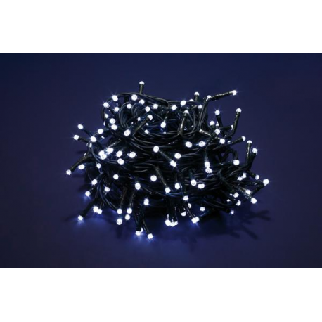 1000 LED - LUCE BIANCA (Uso interno ed esterno / 8 giochi di luce) 50 mt