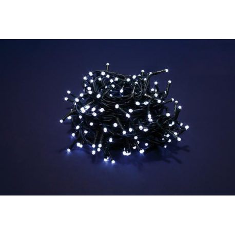 2000 LED - LUCE BIANCA (Uso interno ed esterno / 8 giochi di luce) 100 mt