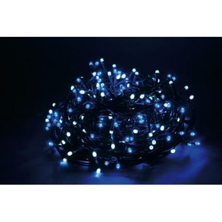 750 LED - LUCE BLU/BIANCA (Uso interno ed esterno / 8 giochi di luce) 37,5 mt