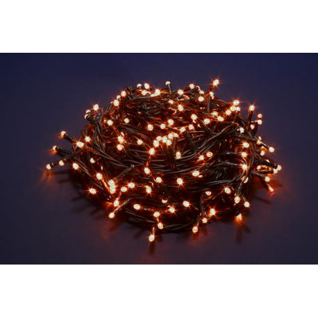 750 LED - LUCE CALDA (Uso interno ed esterno / 8 giochi di luce) 37,5 mt