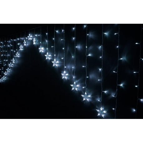 TENDA 215 LED STAR - LUCE BIANCA (Uso interno ed esterno) 3 mt x1,2 mt