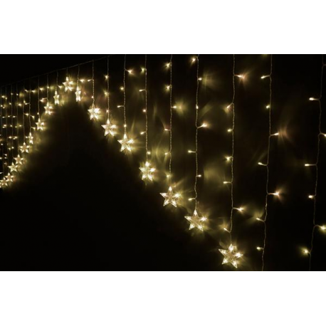 TENDA 215 LED STAR - LUCE CALDA (Uso interno ed esterno) 3 mt x1,2 mt