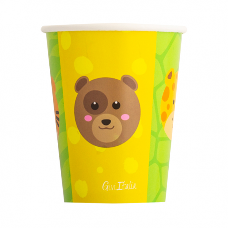 BICCHIERE \\"ZOO PARTY\\" PZ.8