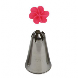 BECCUCCIO FIORE GRANDE DIRETTO n.2D (in acciaio inox)*
