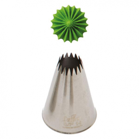 BECCUCCIO STELLA FRANCESE GRANDE n.14 (in acciaio inox)*