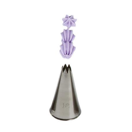 BECCUCCIO STELLA n.18 (in acciaio inox)