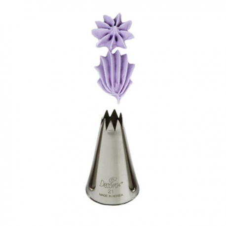 BECCUCCIO STELLA n.21 (in acciaio inox)