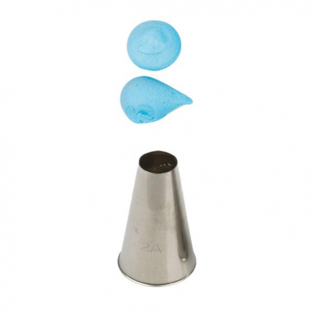 BECCUCCIO TONDO n.2A (in acciaio inox)*