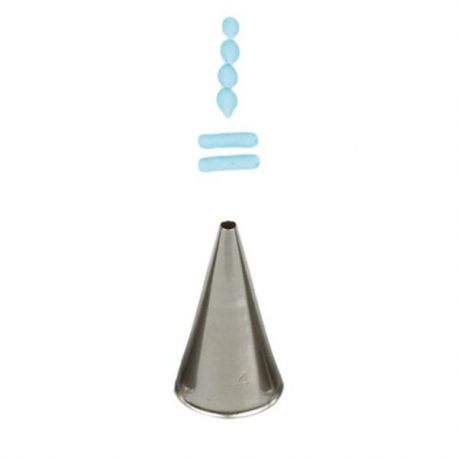 BECCUCCIO TONDO n.4 (in acciaio inox)