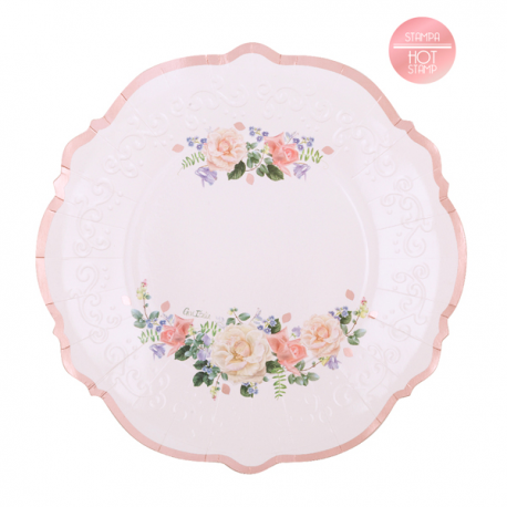 PIATTO LIBERTY CEREMONY ROSE CM.27 PZ.8