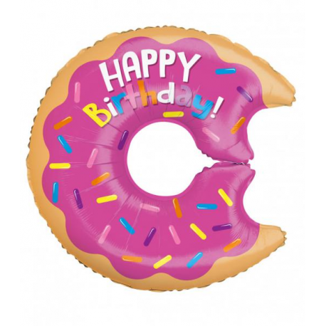 PALLONCINO DONUT HAPPY BIRTHDAY 71cm