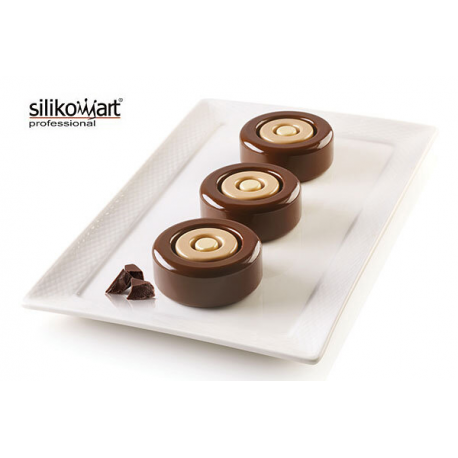 MINI COLOR 3D RANGE N.6 ø73 H 30 MM - STAMPO IN SILICONE Silikomart