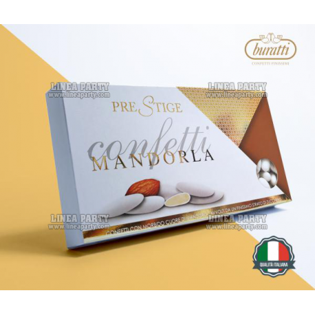 CONFETTI MANDORLA PELATA INTERA - BIANCHI 1 Kg - Prestige