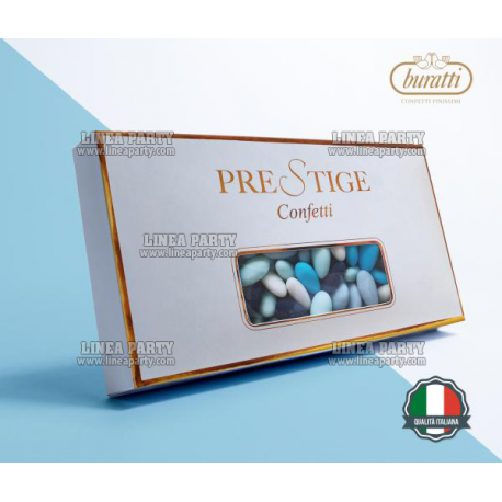 CONFETTI MANDORLA PELATA INTERA - FANTASIA AZZURRA 1 Kg - Prestige