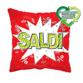 PALLONCINO SALDI FOIL STANDARD ø 45cm