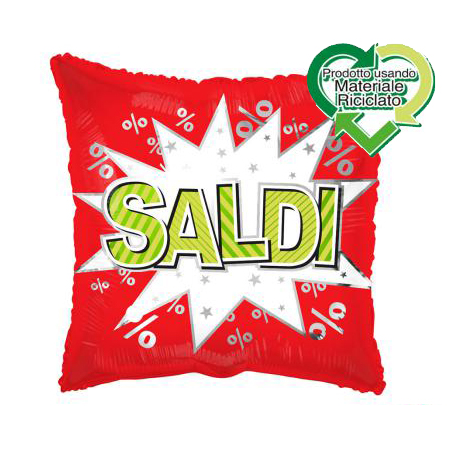PALLONCINO SALDI FOIL STANDARD ø 45cm