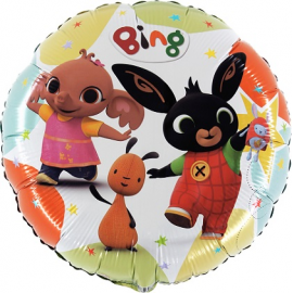 PALLONCINO BING & FRIENDS FOIL STANDARD ø 45cm.