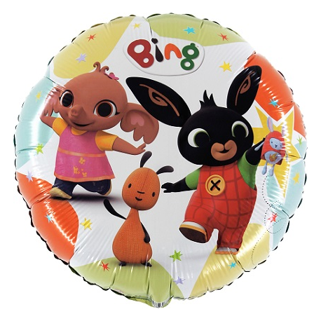 PALLONCINO BING & FRIENDS FOIL STANDARD ø 45cm.
