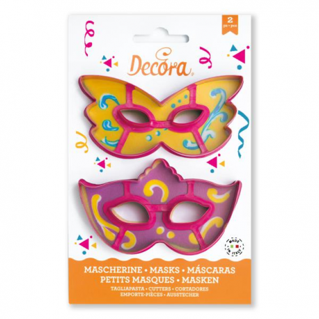 SET 2 TAGLIAPASTA MASCHERE IN PLASTICA