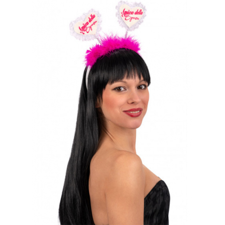 CERCHIETTO CUORI "AMICA DELLA SPOSA"