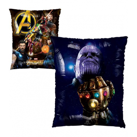 PALLONCINO AVENGERS FOIL RETTANGOLARE STANDARD ø 50cm