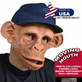 CHEE-CHEE MONKEY - Maschera professionale in latex \\"MOVING MOUTH\\"